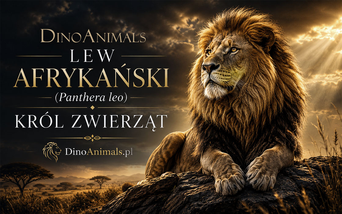 Lew afrykański (Panthera leo) by DinoAnimals.pl