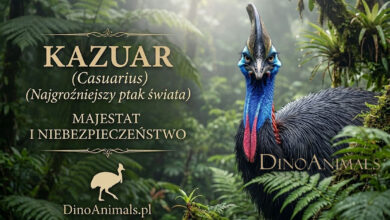 Kazuar hełmiasty (Casuarius casuarius)