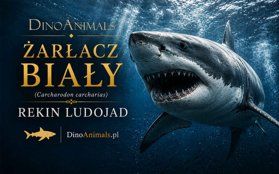 Żarłacz biały, rekin biały, rekin ludojad, żarłacz ludojad (Carcharodon carcharias)