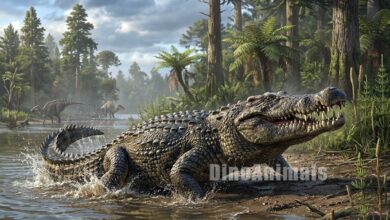 Deinozuch (Deinosuchus) by DInoAnimals
