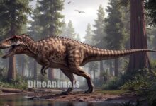 Akrokantozaur (Acrocanthosaurus atokensis) by DinoAnimals