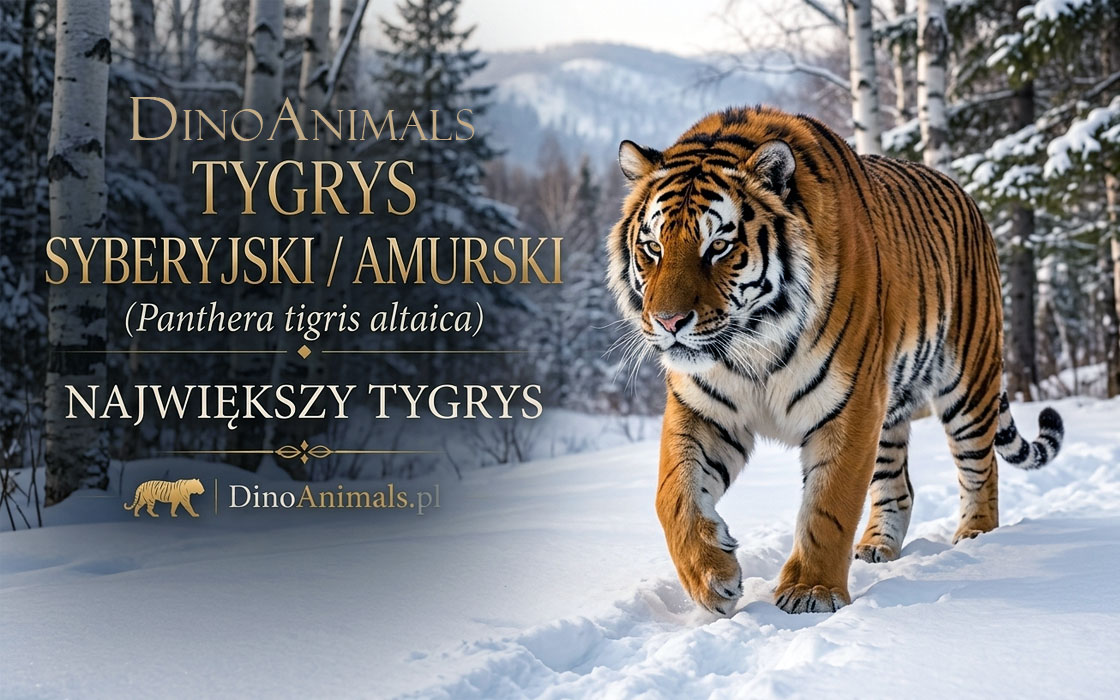Tygrys syberyjski, tygrys amurski (Panthera tigris altaica)
