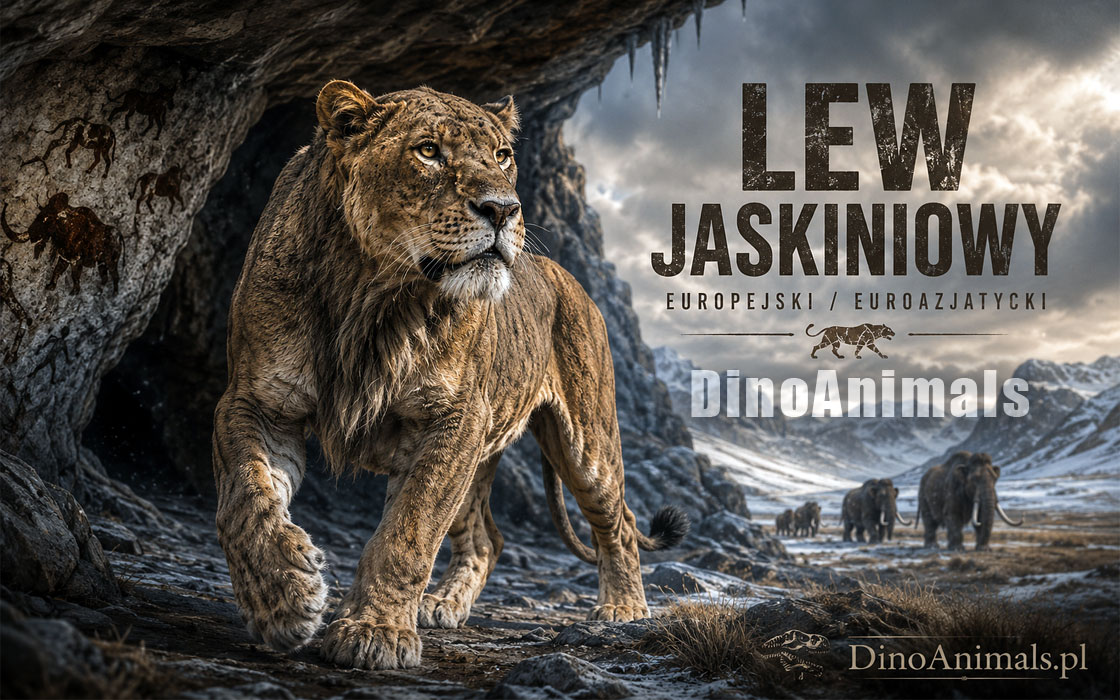 Lew jaskiniowy by DinoAnimals.pl