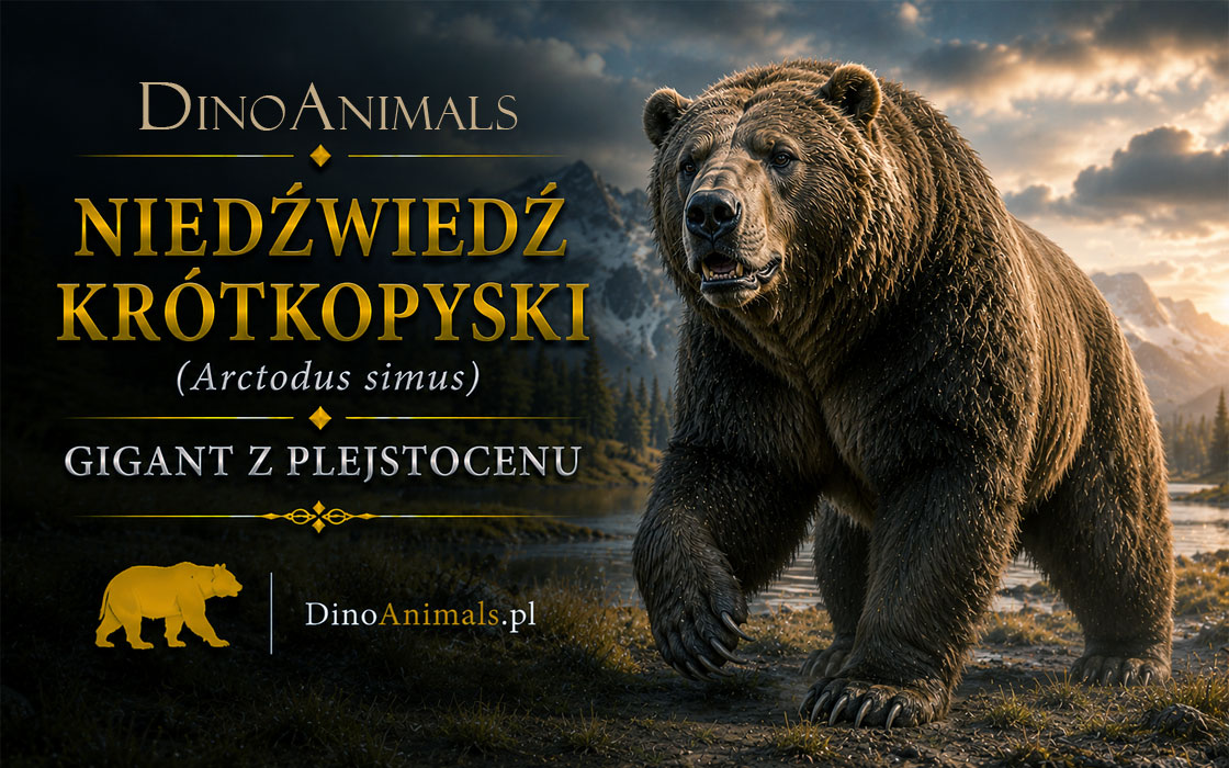 Niedźwiedź krótkopyski (Arctodus simus)