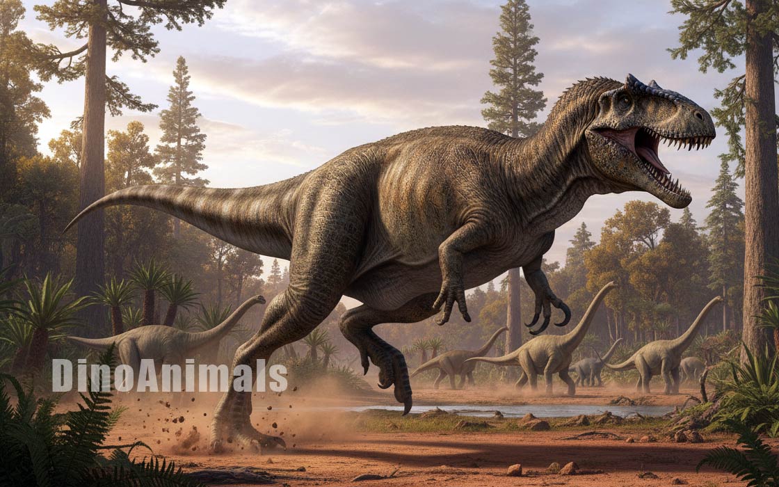 Zaurofaganaks (Saurophaganax maximus) by DinoAnimals