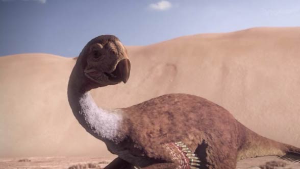 Gigantoraptor (Gigantoraptor erlianensis).