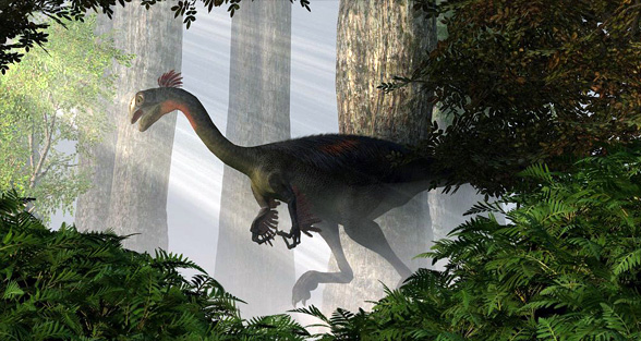 Gigantoraptor (Gigantoraptor erlianensis).