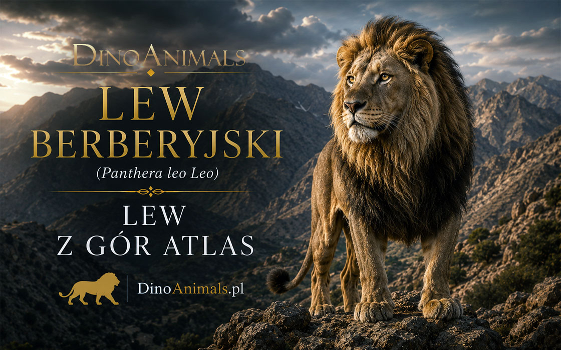 Lew berberyjski (Panthera leo leo)