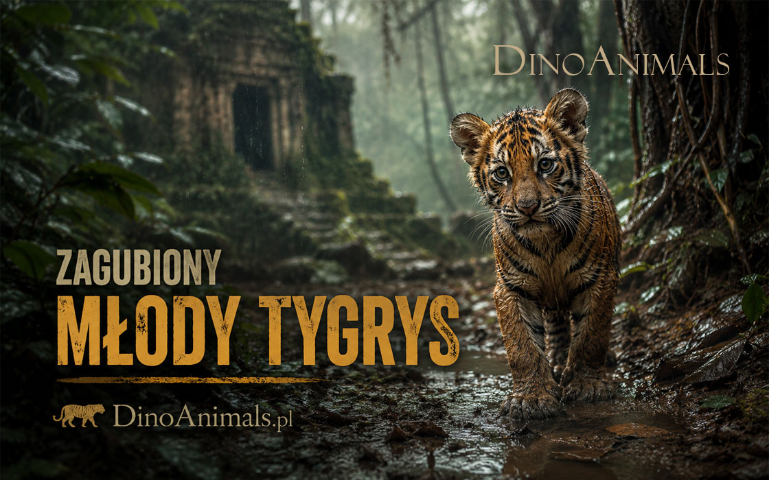 Zagubiony młody tygrys