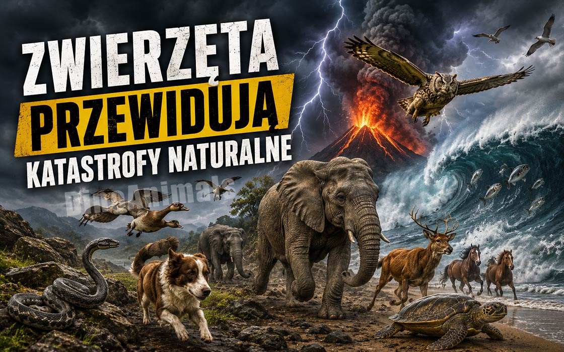 Zwierzęta przewidują katastrofy naturalne