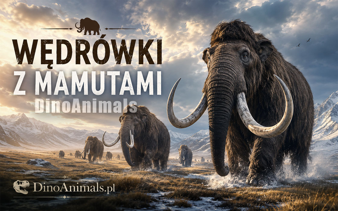 Wędrówki z mamutami by DinoAnimals.pl
