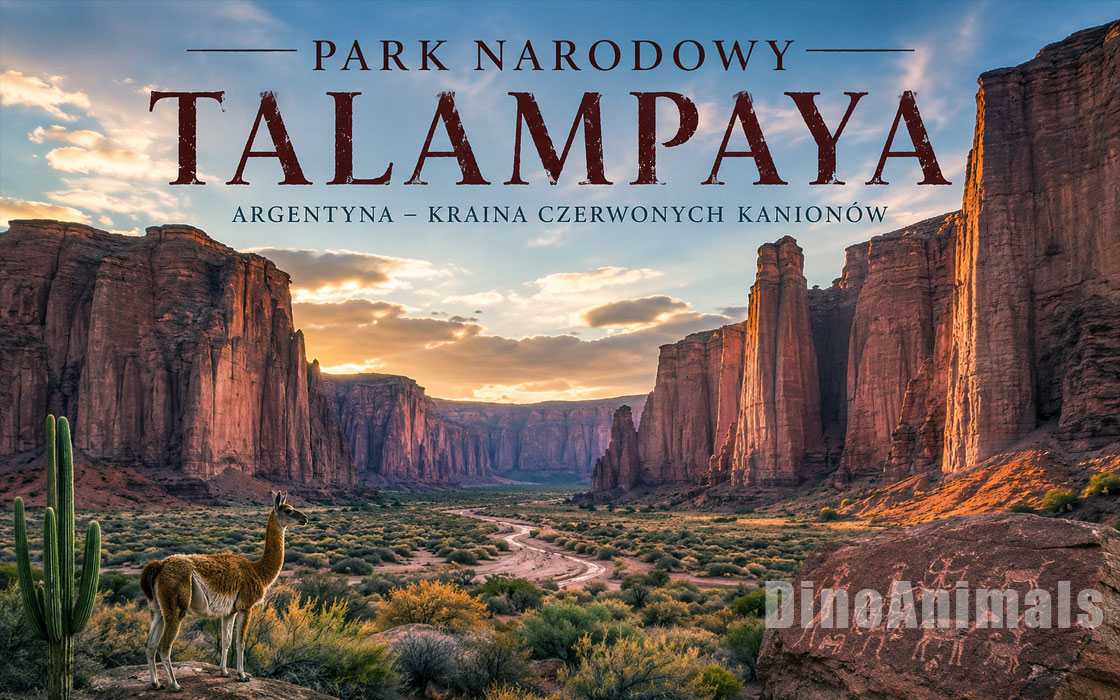 Park Narodowy Talampaya (Parque Nacional Talampaya) by DinoAnimals.pl