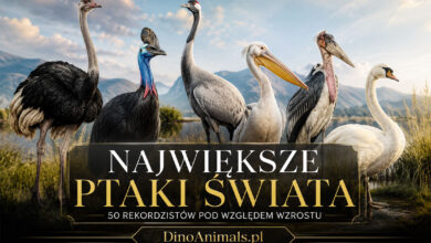 Największe ptaki TOP 50 by DinoAnimals.pl